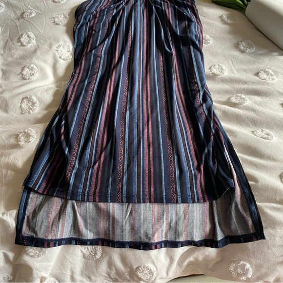 BCBGeneration Striped High Low Midi Dress - xs/s - Picture 7 of 11